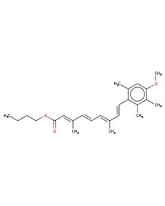 Astatech (2E,4E,6E,8E)-BUTYL 9-(4-METHOXY-2,3,6-TRIMETHYLPHENYL)-3,7-DIMETHYLNONA-2,4,6,8-TETRAENOATE; 0.1G; Purity 95%; MDL-MFCD09033283